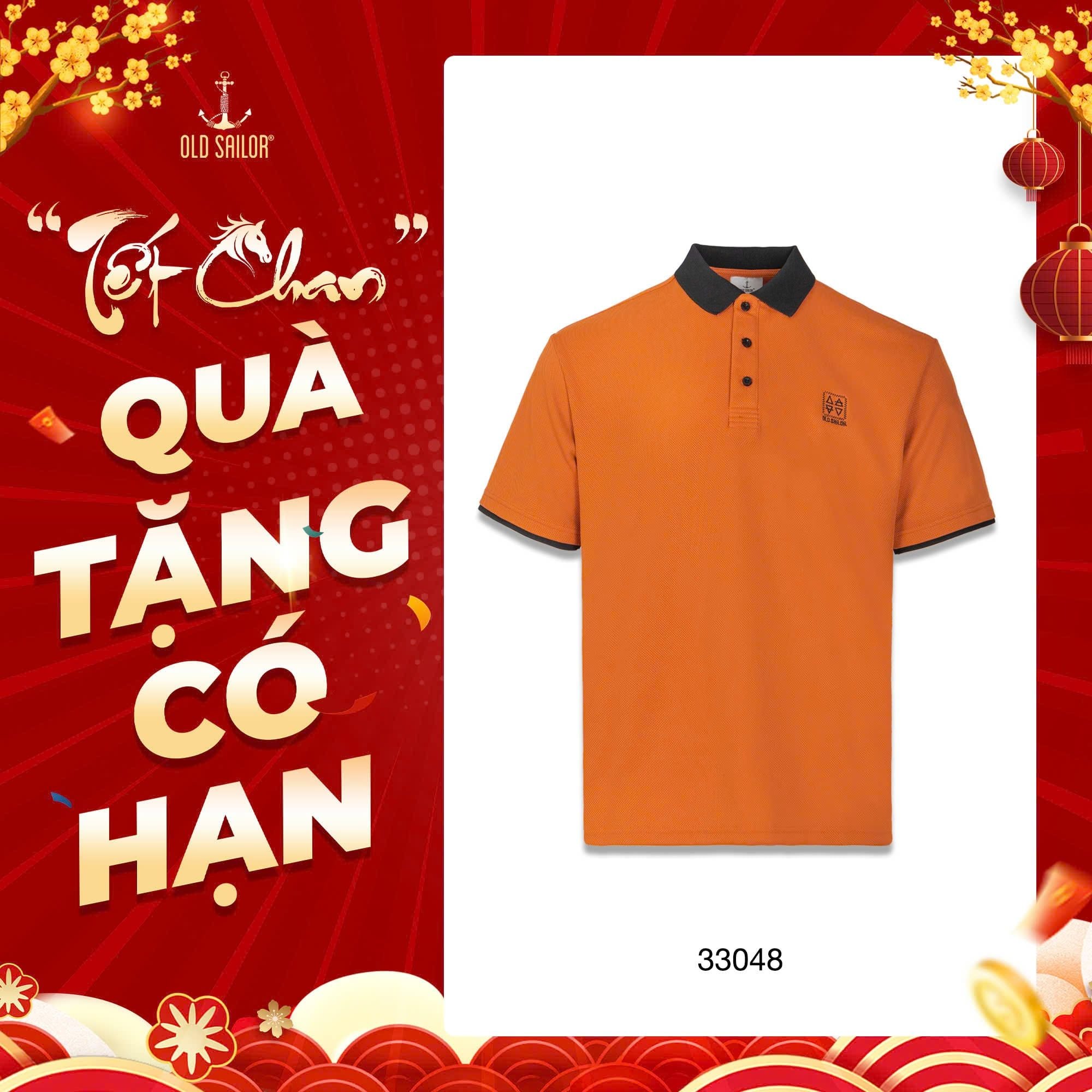  Áo Polo Nam Osl Stamp Polo - 33048 - Bigsize upto 5XL 
