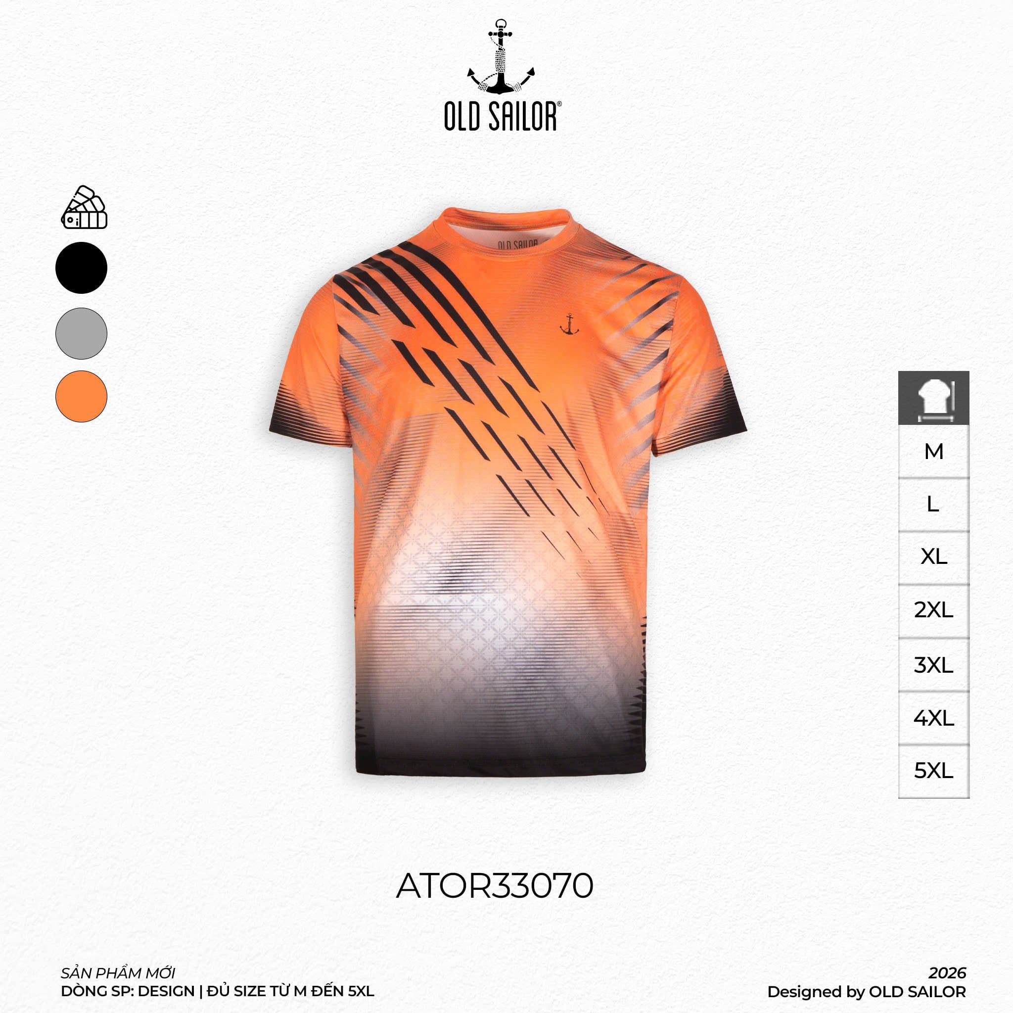  Áo Thun Osl Active Geometric Tee - 33070 - Bigsize Upto 5XL 