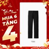  Quần Jeans - Iron Deep Black Premium Jeans - Form Straight - 7330 