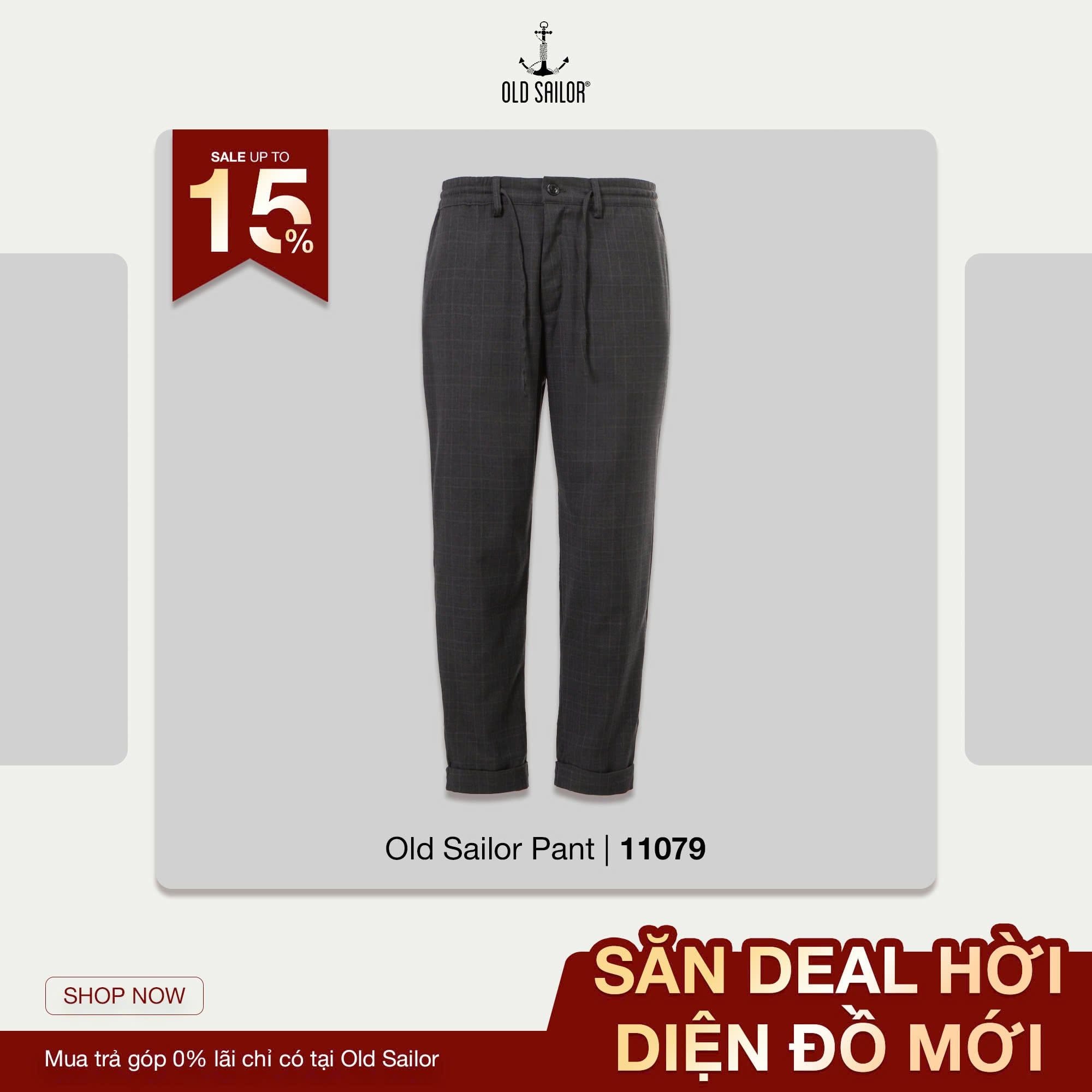  Quần Tây Old Sailor - QTDE11079 - Big size upto 40 