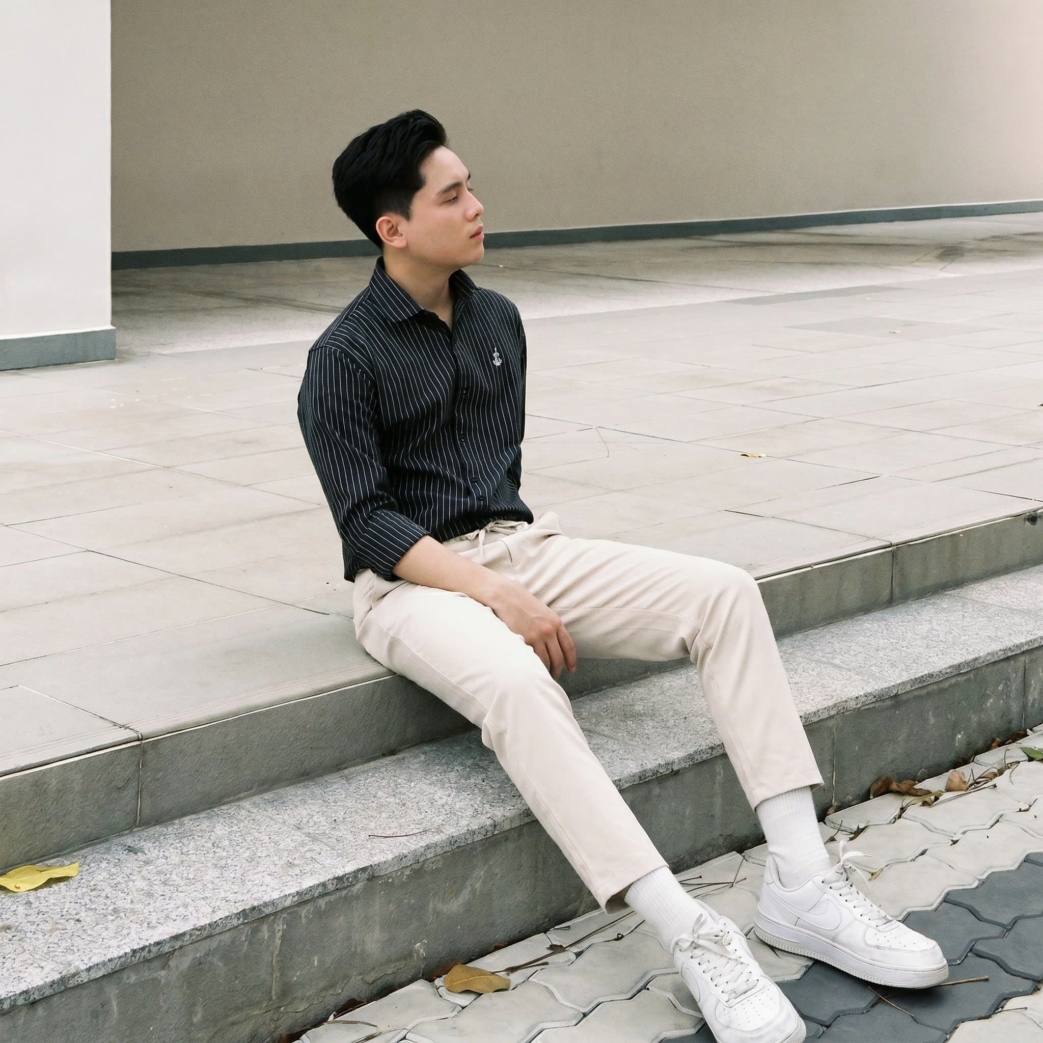  Quần Polymer Easy Pants Old Sailor - JGBE46003 - Big Size Upto 5XL - 46003 