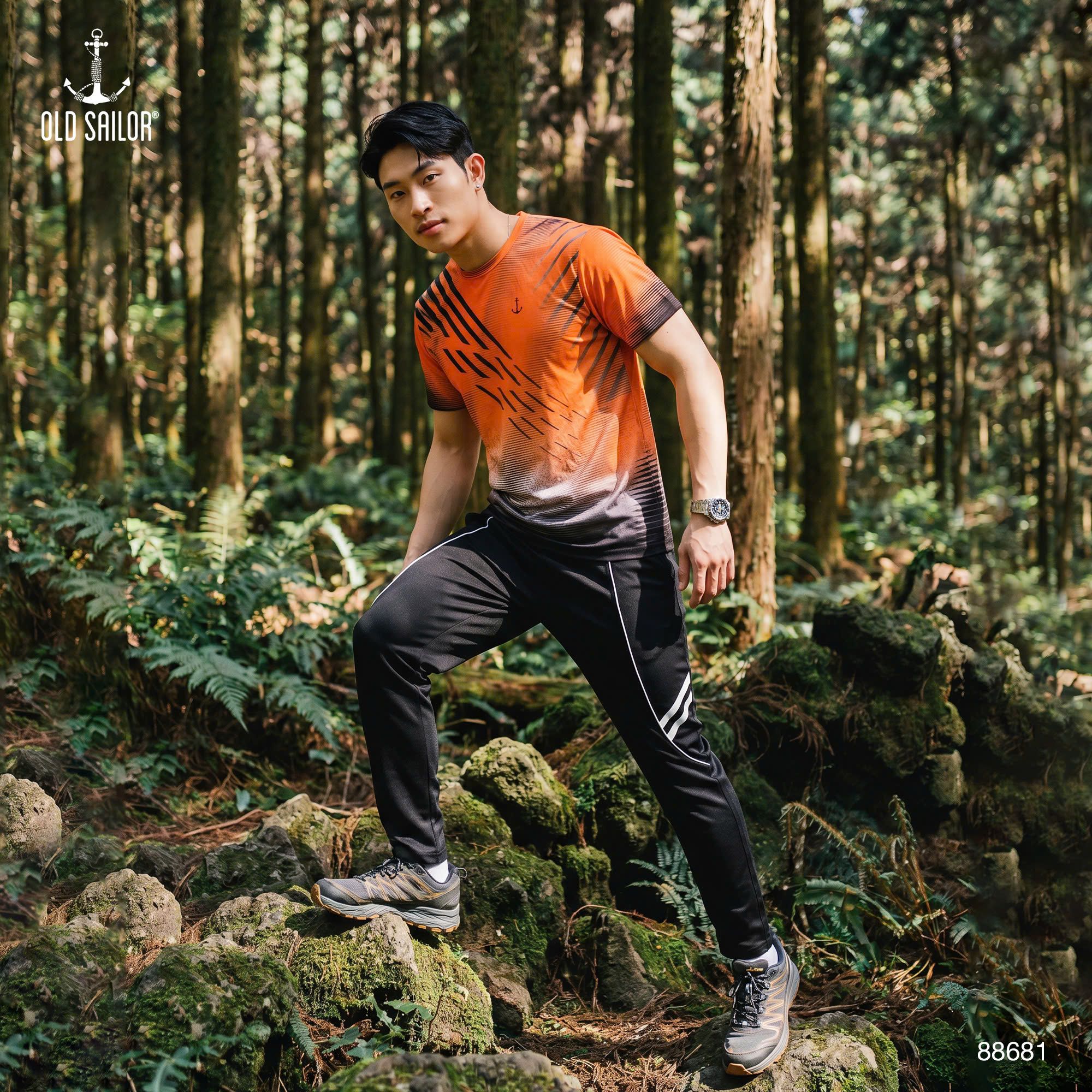  Quần Dài Osl Poly Striped Sweatpants - 88681 -  Bigsize Upto 140KG 