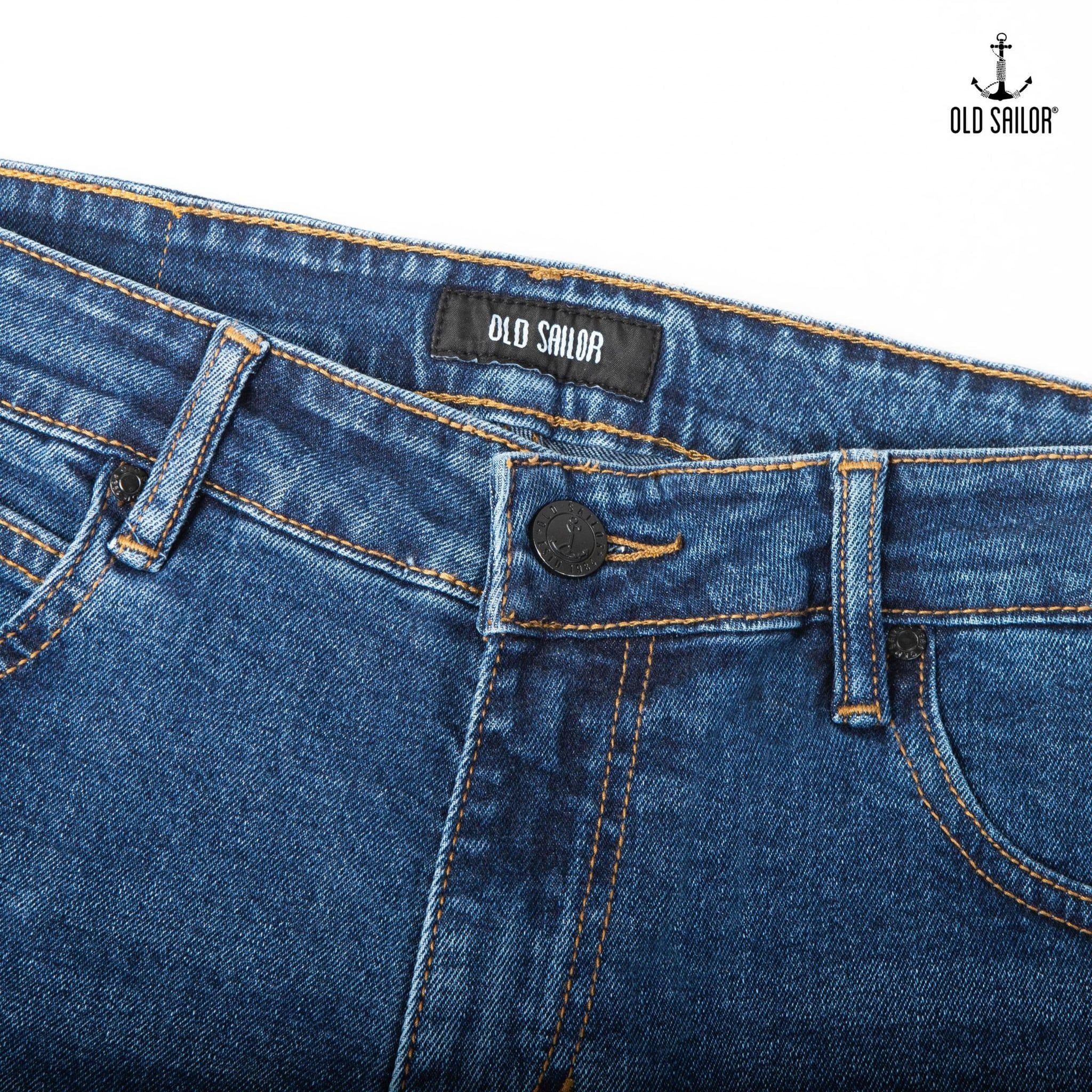  Quần Jean Drill 7439 – Denim Cao Cấp, Straight Fit 