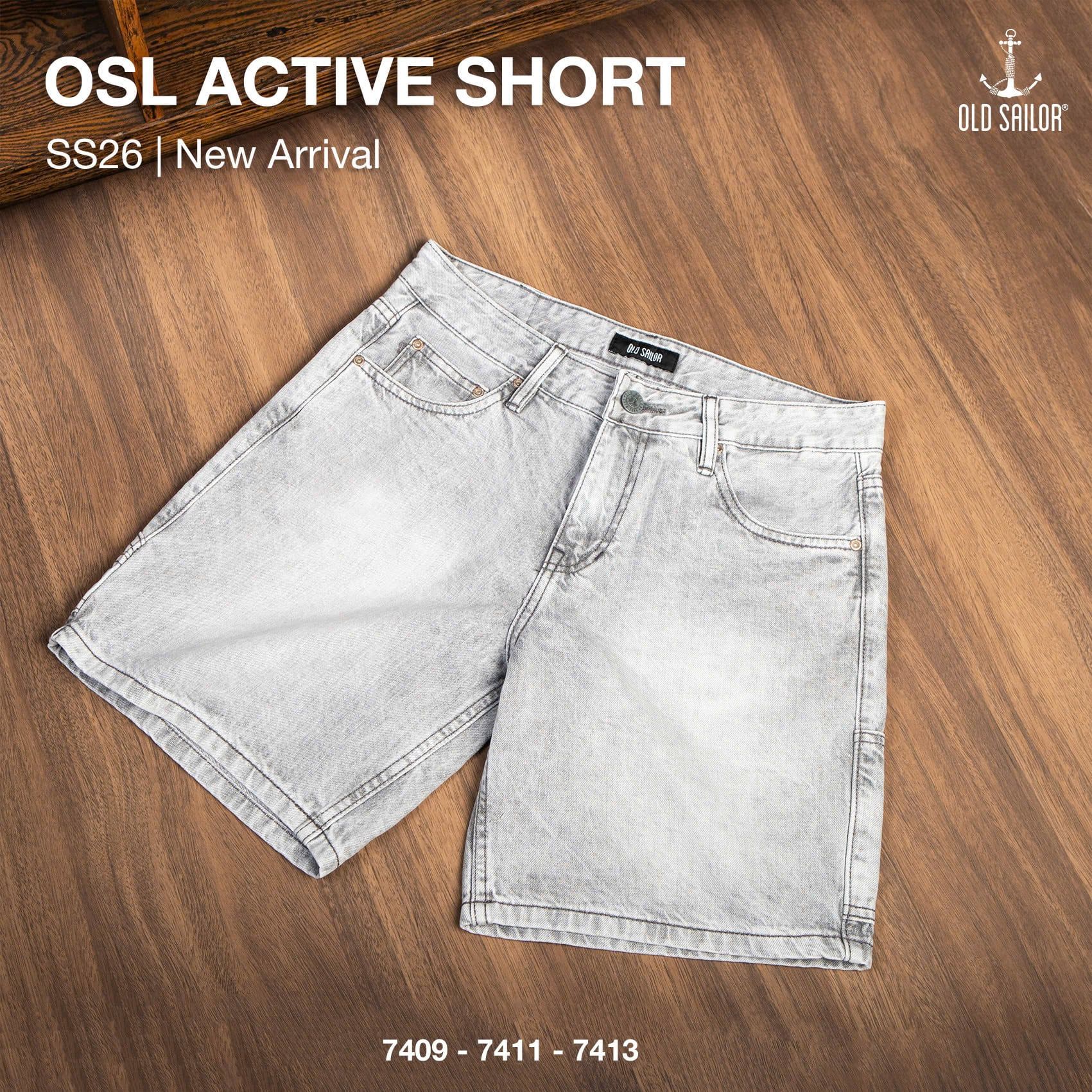  Quần Jean Active 7413 – Denim Cao Cấp, Loose Fit, Trẻ Trung 