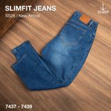  Quần Jean Drill 7439 – Denim Cao Cấp, Straight Fit 