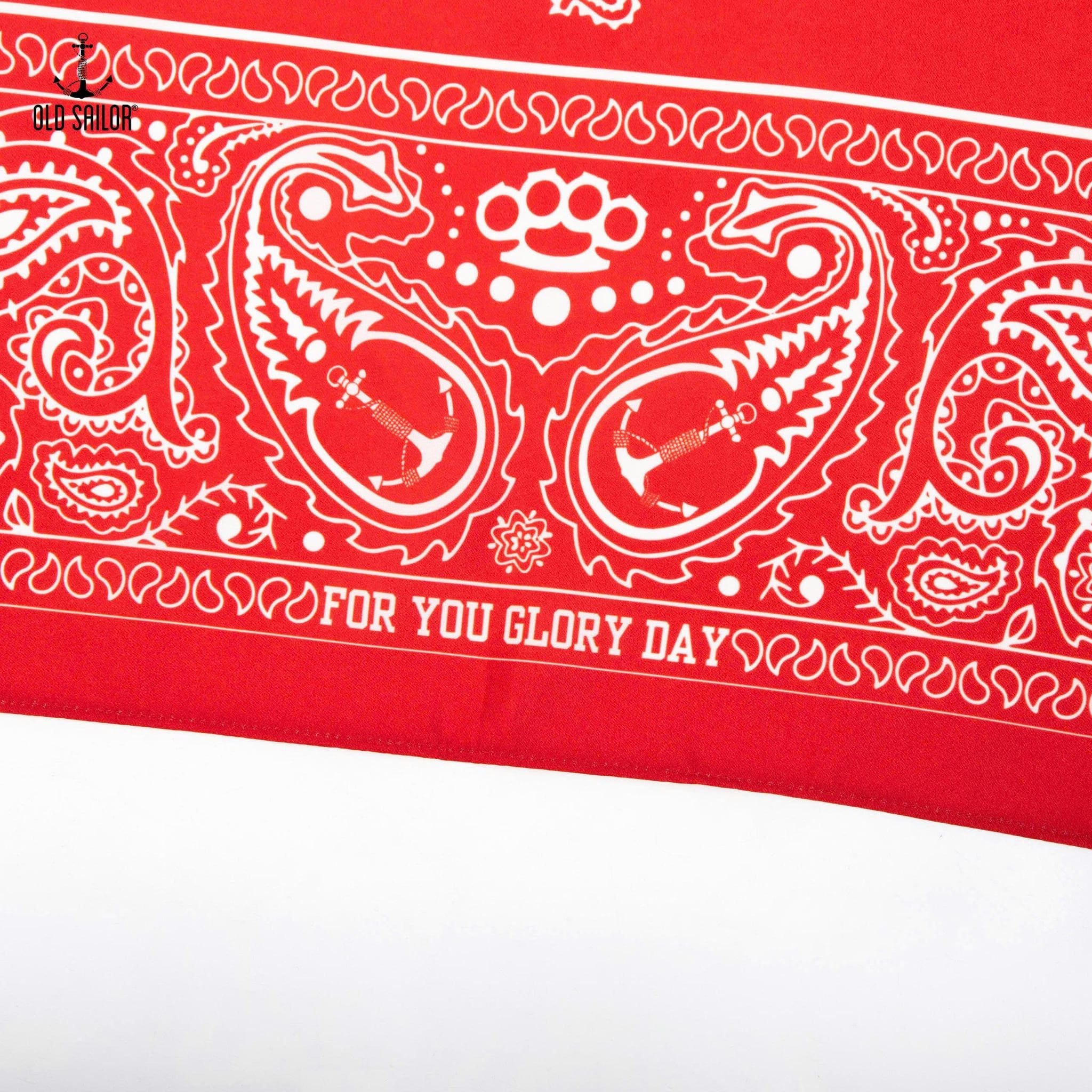  Khăn Bandana Old Sailor 88708 – Phụ Kiện Thời Trang Cá Tính, Đa Năng 