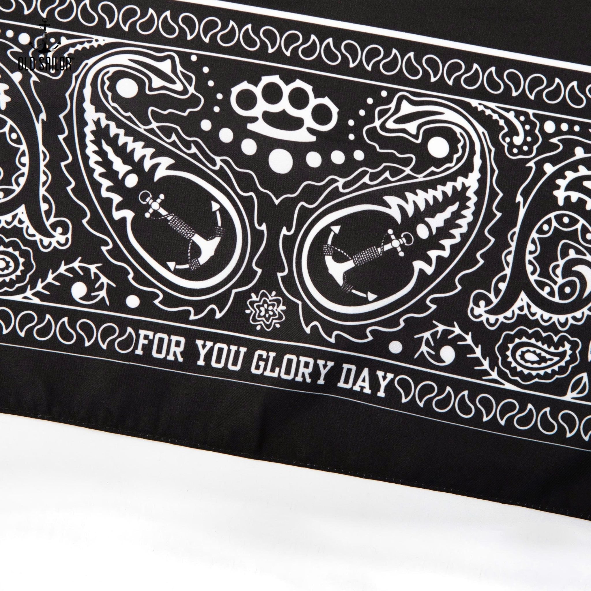  Khăn Bandana Old Sailor 88708 – Phụ Kiện Thời Trang Cá Tính, Đa Năng 