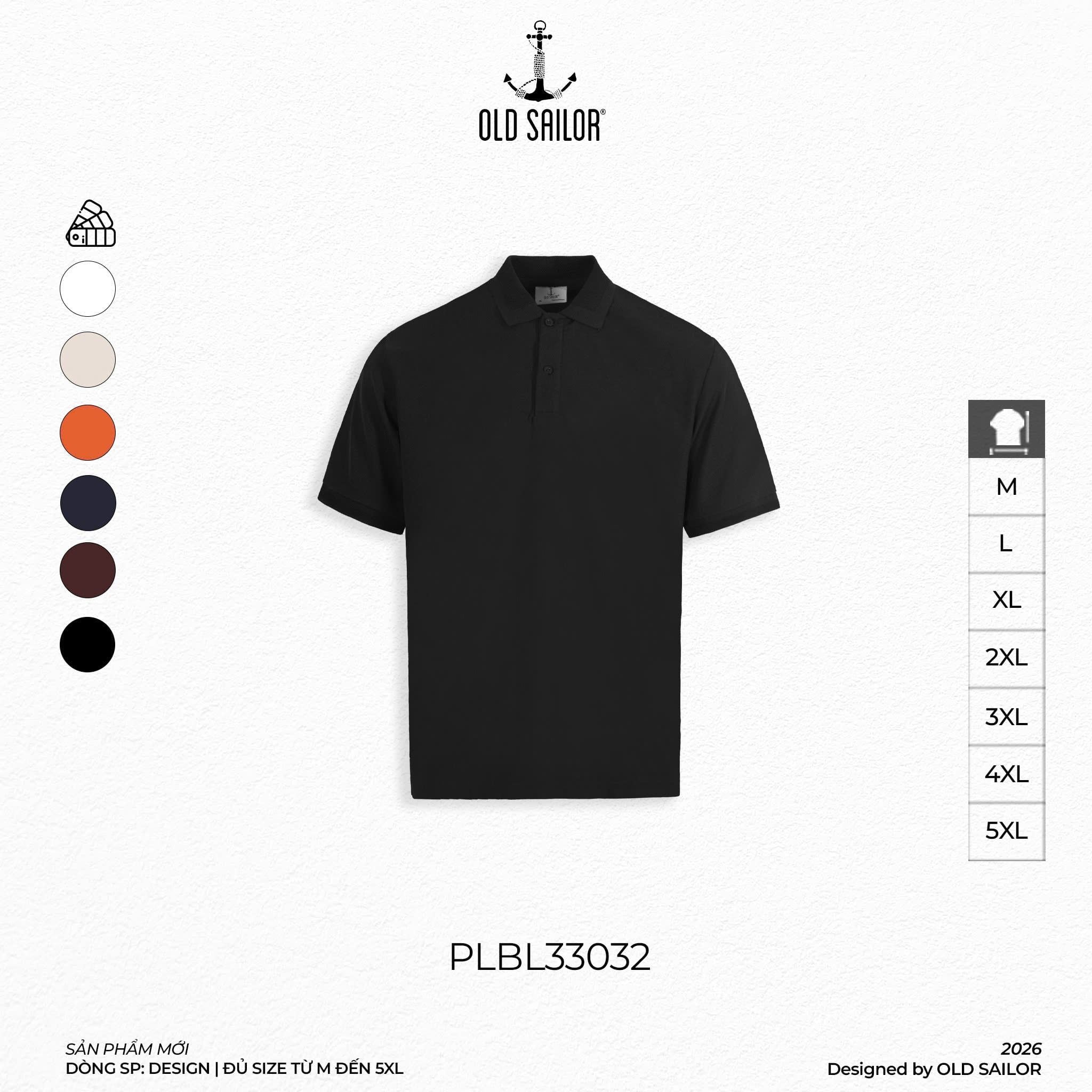  Áo Polo Nam 33032 – Form Relax Thoáng Mát, Êm Nhẹ Dễ Phối 