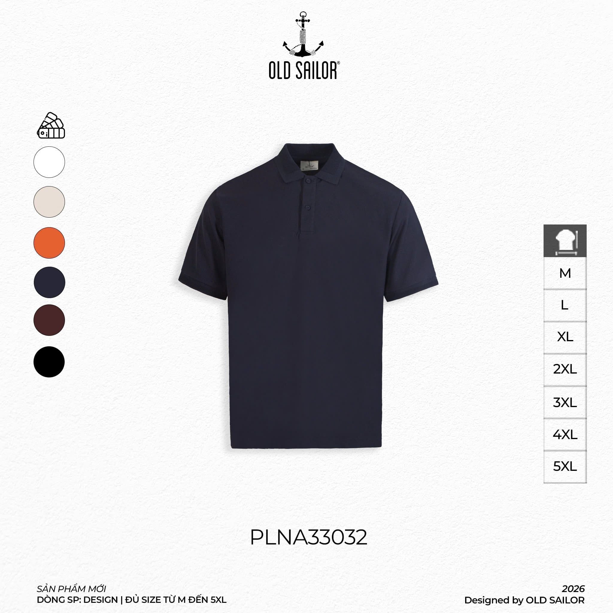  Áo Polo Nam 33032 – Form Relax Thoáng Mát, Êm Nhẹ Dễ Phối 
