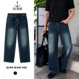 Quần Jean Nam Relax Pose Bre - Ống Rộng BigSize - 7481 