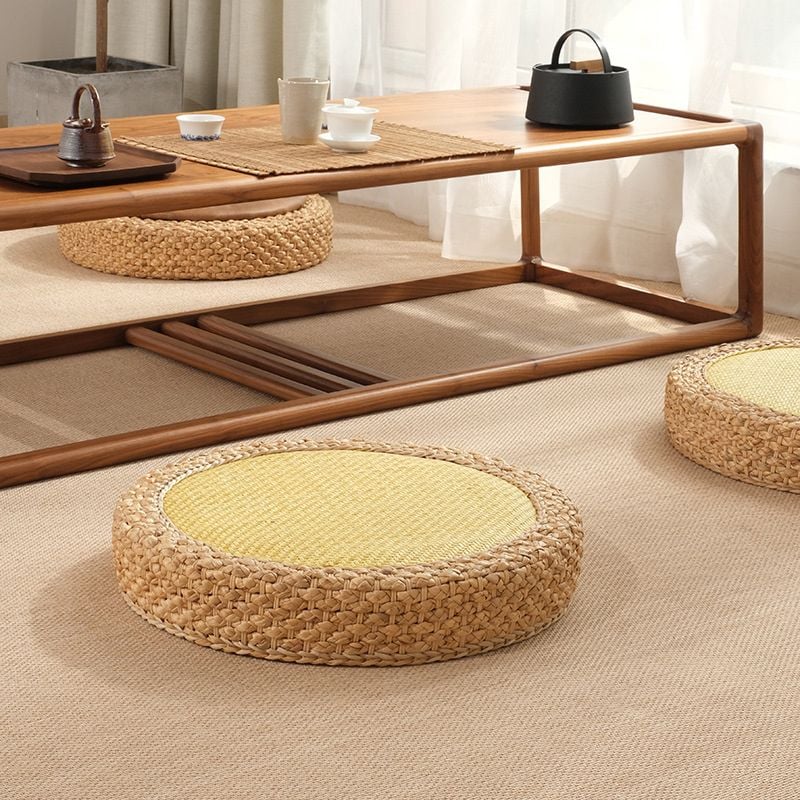  Đôn bệt tròn Nekio phong cách Tatami Nhật Bản 50x10cm 