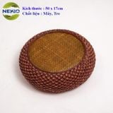  Đôn bệt tròn Nekio phong cách Tatami Nhật Bản 50x17cm 