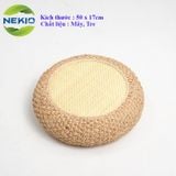  Đôn bệt tròn Nekio phong cách Tatami Nhật Bản 50x17cm 