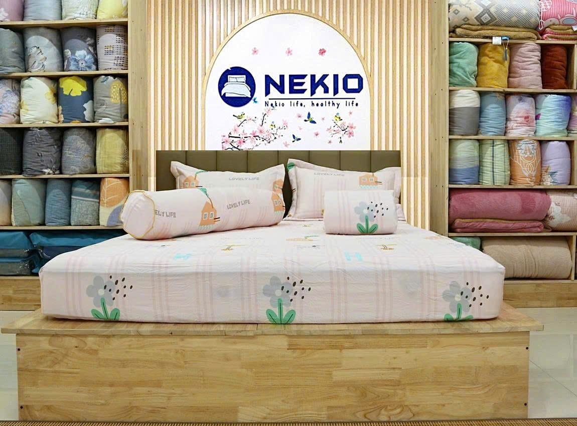  Bộ chăn ga Modal Ngôi Nhà Cam 