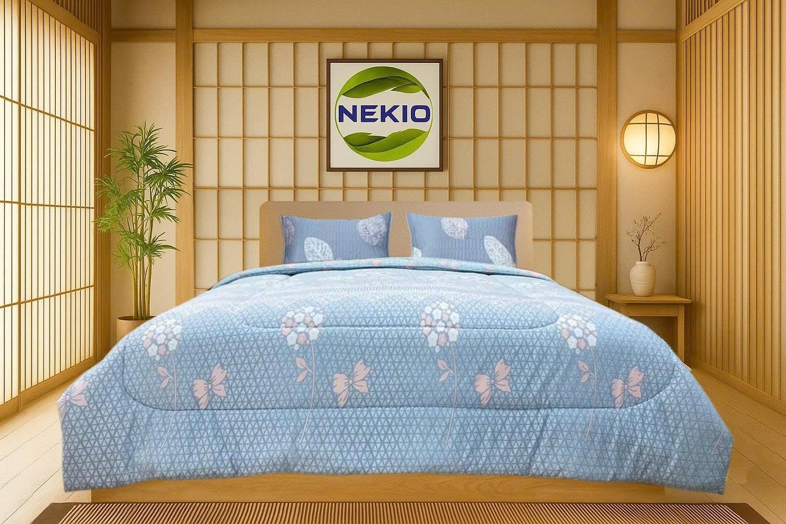  Chăn Lông Thỏ Queen Luxury Nekio Hoa Xuân 