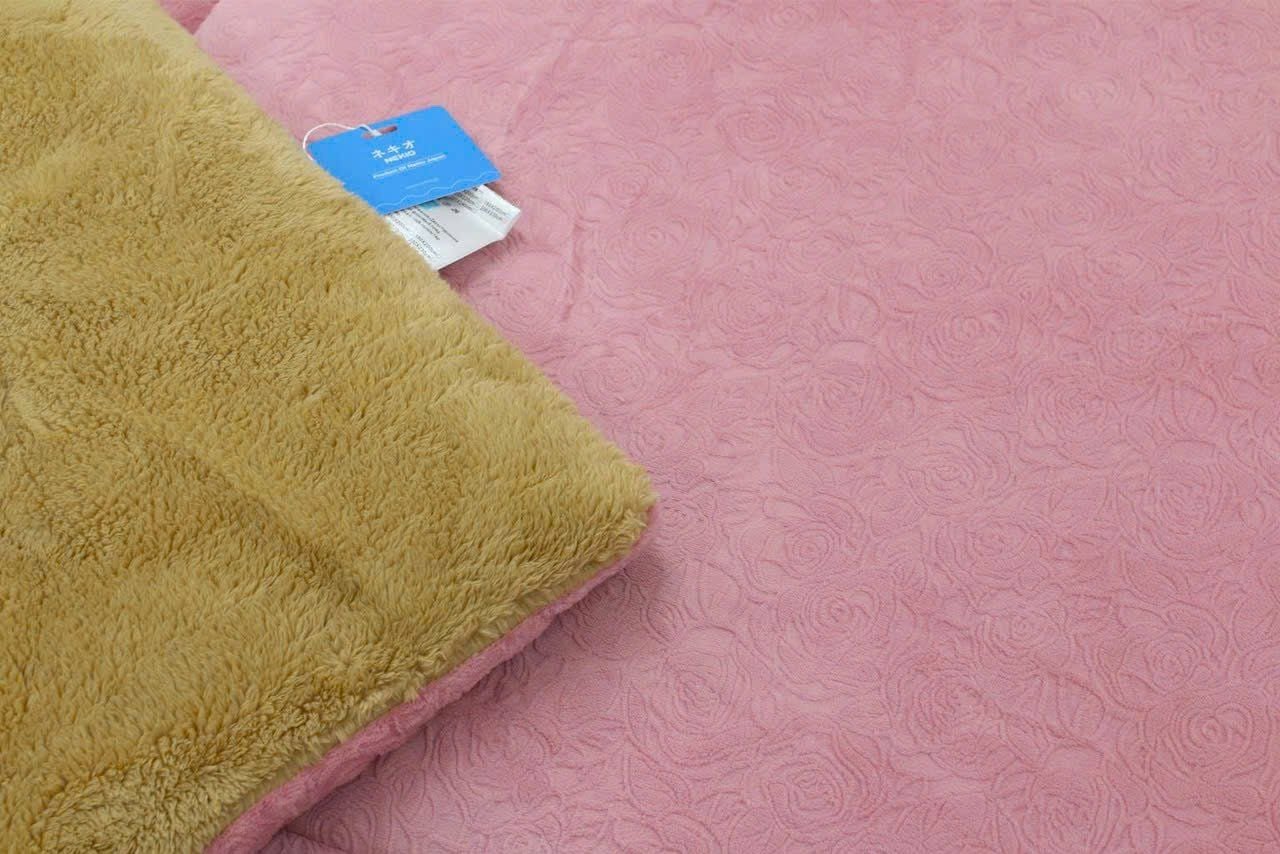  Chăn lông cừu vân Hồng Hoa 