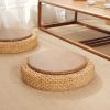  Đôn bệt tròn Nekio phong cách Tatami Nhật Bản 50x10cm( mặt da) 