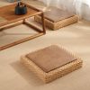  Đôn bệt vuông Nekio phong cách Tatami Nhật Bản 50x50x10cm mặt da 
