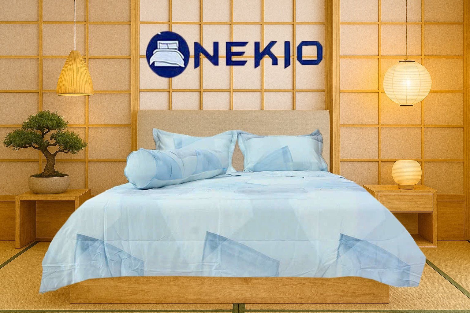  Bộ chăn ga Modal Hình học 