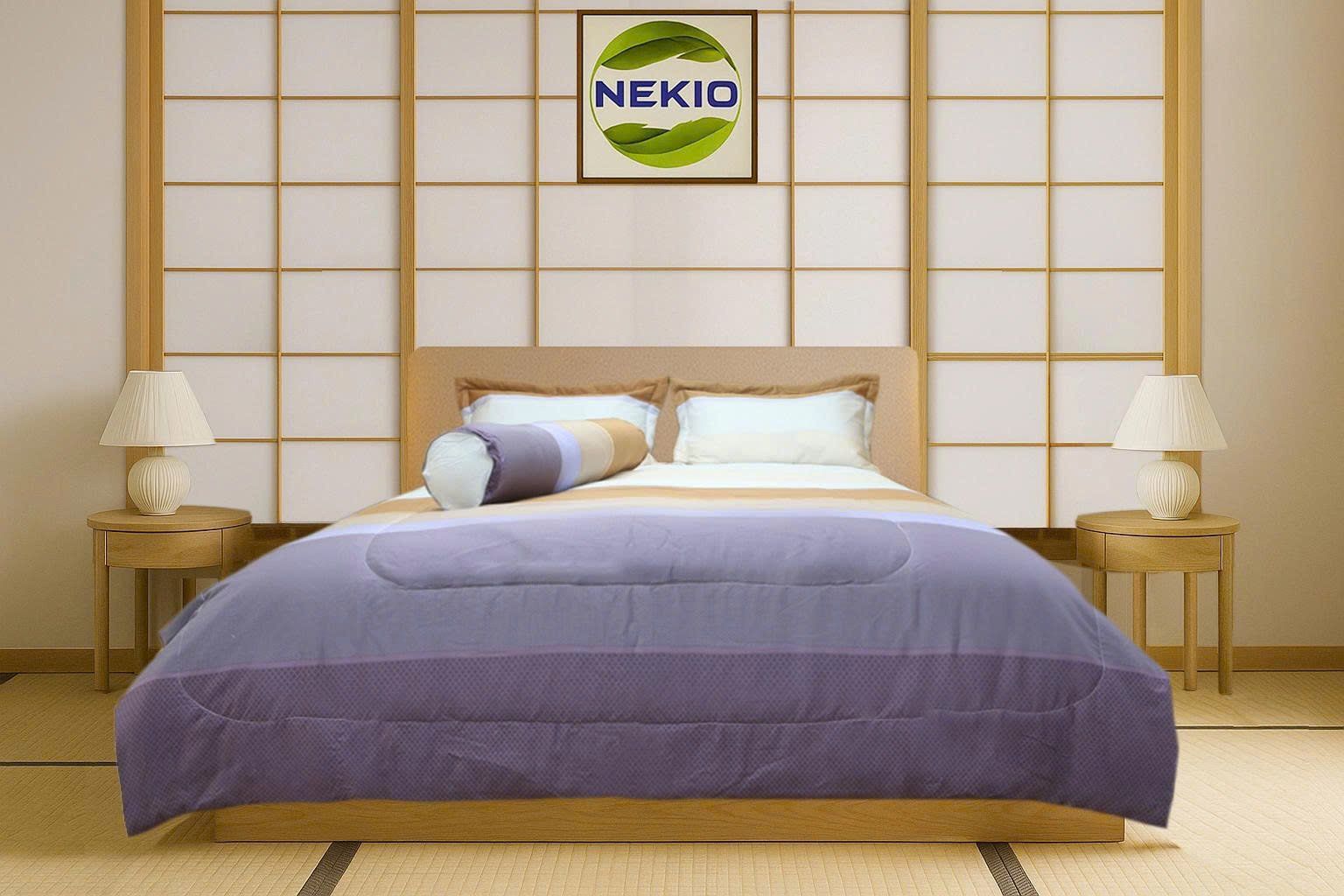  Bộ chăn ga Modal Kẻ Nâu 