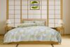  Bộ chăn ga Lụa Tencel Lá Vàng 
