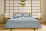  Bộ chăn ga Lụa Tencel Nekio Xám 
