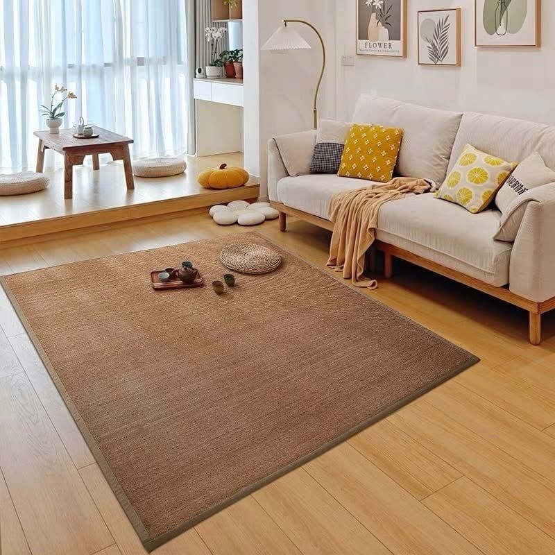  Thảm Chiếu Nekio màu nâu phong cách Tatami Nhật Bản 