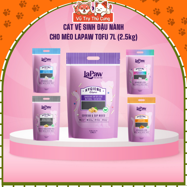 Cát Đậu Nành LaPaw Cho Mèo Phiên Bản Đặc Biệt 2.5Kg