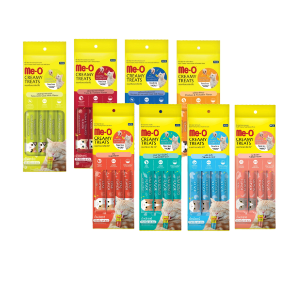 COMBO 10 Thanh Súp Thưởng Cho Mèo Dạng Kem Me-O Creamy Treats