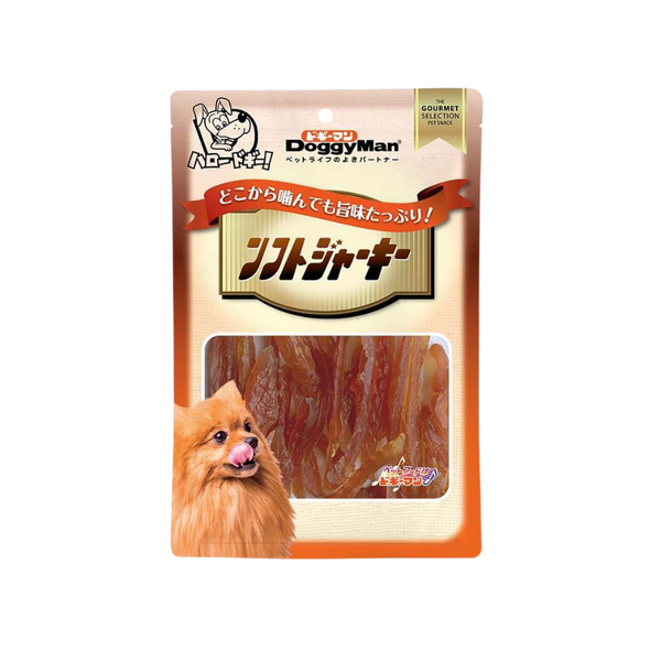 Snack cho Chó dạng Thanh Gà sấy dẻo Doggy Man 80g