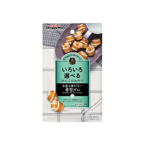 Snack cho Chó dạng Xương nơ hương sữa DoggyMan Nhật Bản (5 cây)2