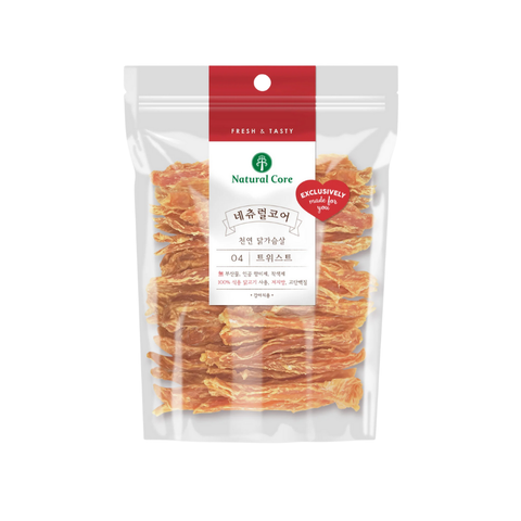 Snack sấy cho Chó Natural Core, Que gặm dinh dưỡng vị thịt gà, vịt