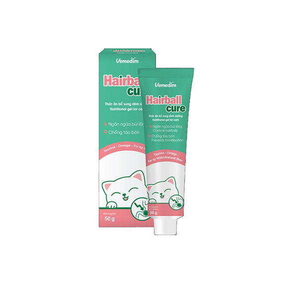 Gel Tiêu Búi Lông Cho Mèo Vemedim 50g2
