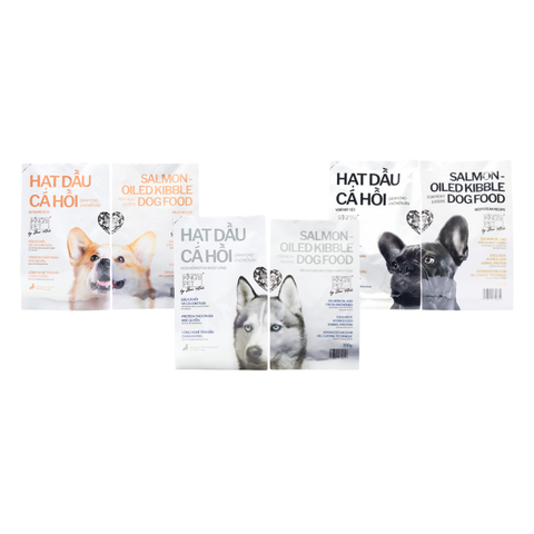 Hạt Cho Chó Bổ Sung Dầu Cá Hồi King's Pet