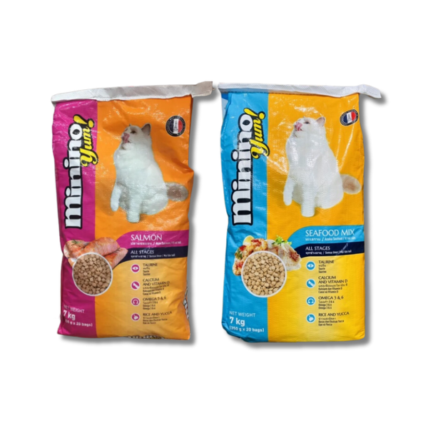 Thức Ăn Hạt Cho Mèo Minino Yum 7Kg