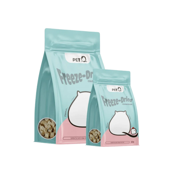 Ức Gà Viên Sấy Khô Cho Chó Mèo PetQ 80g