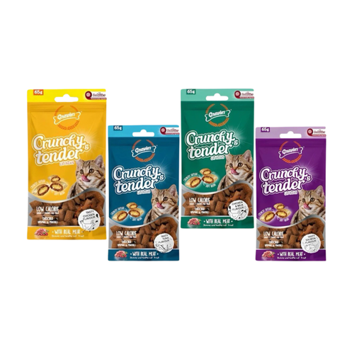 Bánh thưởng cho mèo có nhân Gnawlers 65g