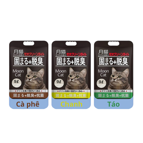 Cát Vệ Sinh Cho Mèo Khử Mùi Hiệu Quả MoonCat 9L