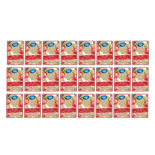 Thùng 24 Gói Pate Snappy Tom Trái Cây Cho Mèo 70g Mix Vị