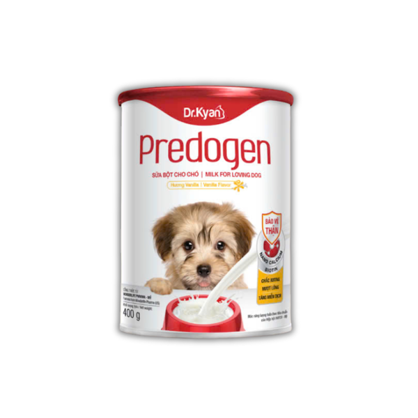 Sữa bột dinh dưỡng Predogen Dr.Kyan dành cho chó mèo dạng lon 400g