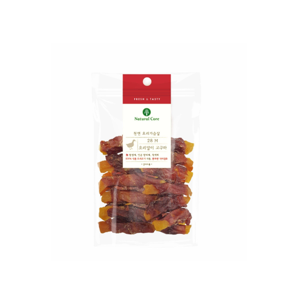 Snack Cho Chó Thịt Cuộn Khoai Lang Natural Core 110g