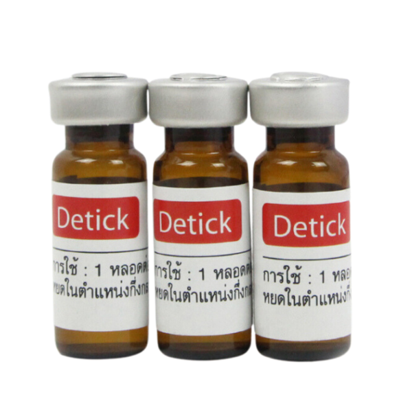 Nhỏ gáy ngừa, trị ve rận cho Chó Mèo Detick Thái Lan (lọ 1cc)