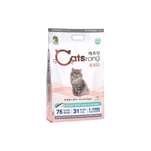 Thức ăn Hạt Catsrang 5Kg cho Mèo mọi độ tuổi từ Hàn Quốc