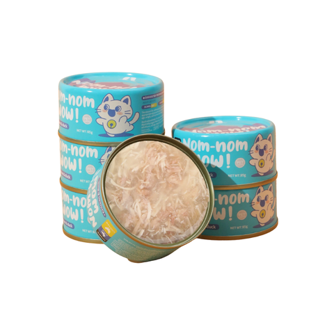 Pate Cho Mèo NomNom Wow Từ Thịt Gà & Rau Củ 85g