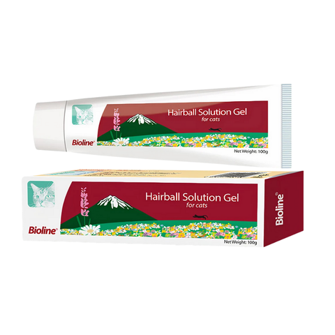 Gel dinh dưỡng tiêu búi lông, giảm hôi miệng cho Mèo Bioline 100g