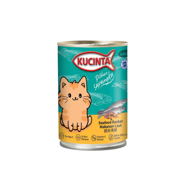 Pate Cho Mèo Thái Lan Kucinta Lon 400g