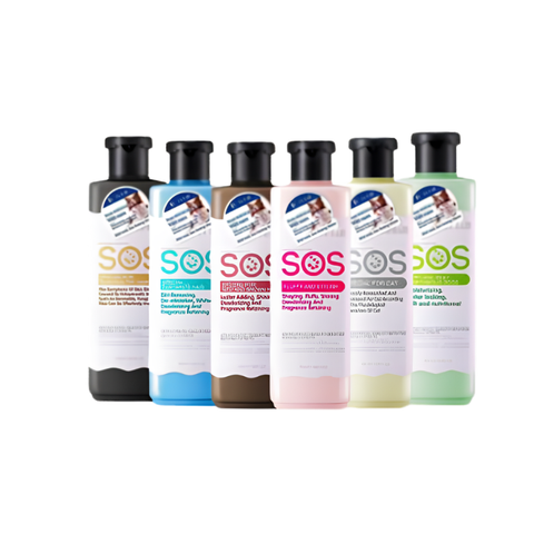 (Chính hãng) Sữa tắm SOS cho Chó Mèo 530ml giúp mượt lông và lưu hương thơm