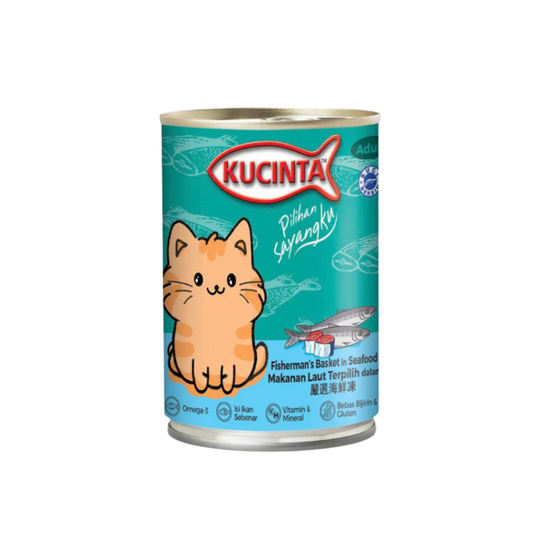 Pate Cho Mèo Thái Lan Kucinta Lon 400g