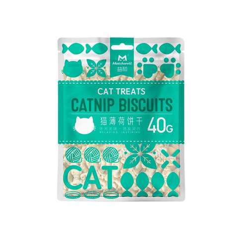 Combo 5 Gói Bánh Cá Vị Cỏ Mèo Tiêu Búi Lông