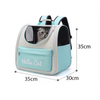 Balo vận chuyển chó mèo thoáng khí Hello Cat